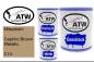 Preview: Mitsubishi, Captino Brown Metallic, C14: 1L Lackdose + 1L Klarlack + 500ml Härter - Set, von ATW Autoteile West.